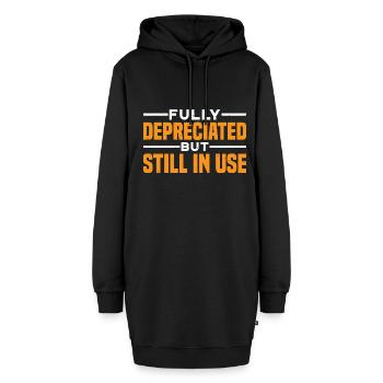 Fully Depreciated But Still In Use 35 - Hoodie-Kleid - Schwarz - Vorne