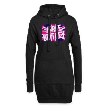 Free Britney Hashtag FreeBritney #FreeBritney - Hoodie-Kleid - Schwarz - Vorne