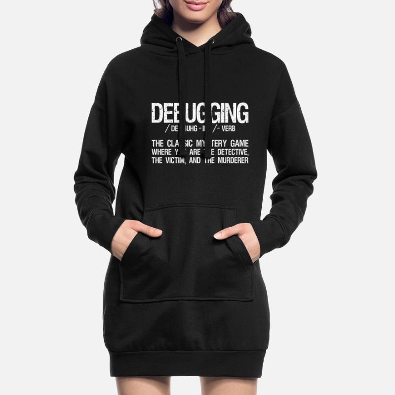 Computer Scientist Coding - Debugging Programming Hoodie Dress