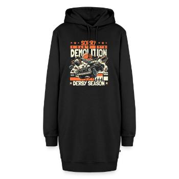Saison du derby de démolition - cadeau pour les vrais fans - Sweat-shirt à capuche long Femme - noir - Devant