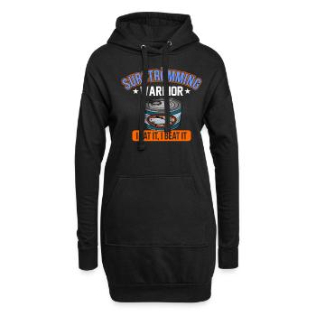 Surströmming Suède Sushi Surströmming - Sweat-shirt à capuche long Femme - noir - Devant