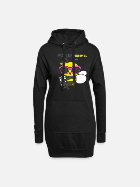 HUMMEL - Hoodie-Kleid - Schwarz