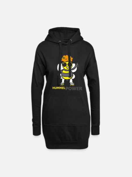 HUMMEL - Hoodie-Kleid - Schwarz