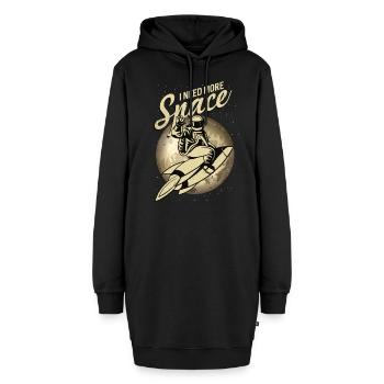 Astronomie astronomie cadeau de l’astronome shirt Astr - Sweat-shirt à capuche long Femme - noir - Devant