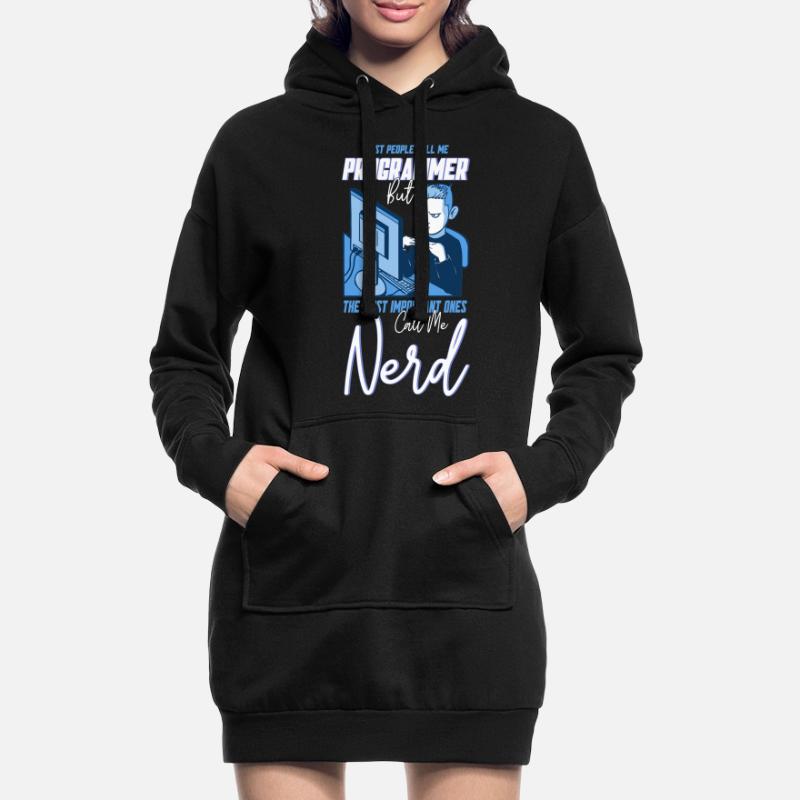 Softwareentwickler Computerfreak Programmierer Hoodie-Kleid