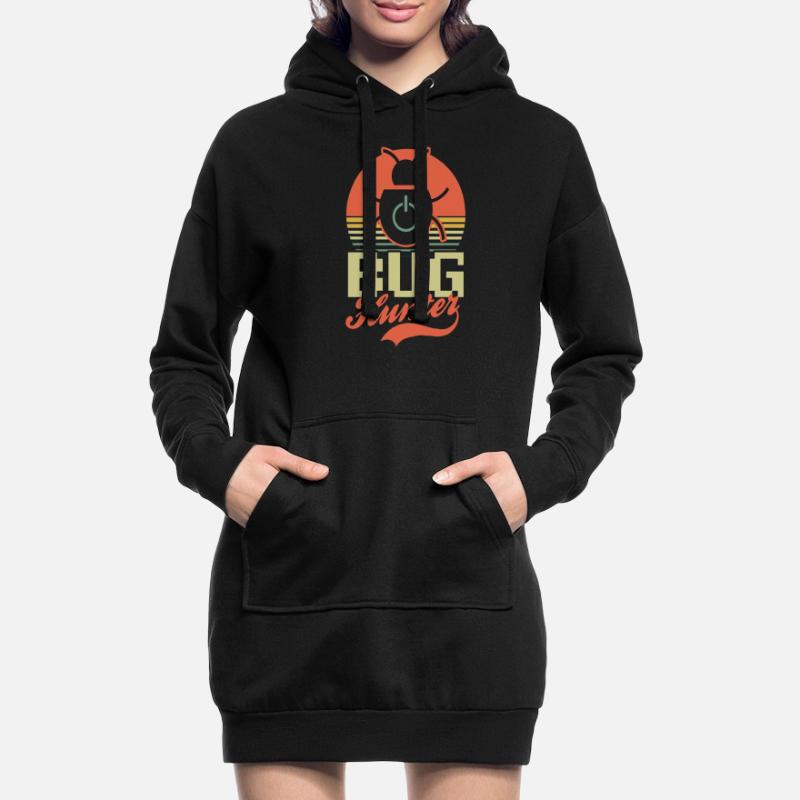 Computer Programming Bug Hunter Hoodie Dress