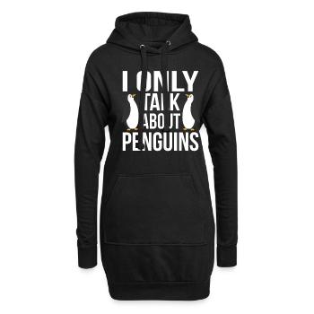 Pingouin - Sweat-shirt à capuche long Femme - noir - Devant