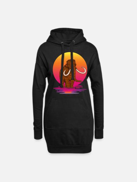 Mammut - Hoodie-Kleid - Schwarz