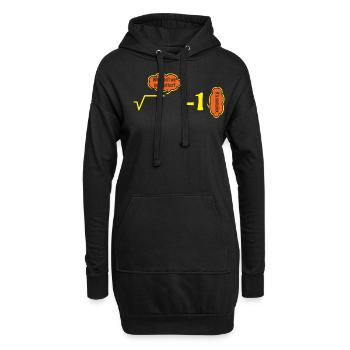 It’s Complex Numbers Math Jokes Humour - Sweat-shirt à capuche long Femme - noir - Devant