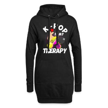 K-Pop Fan K-Pop Marchandise K-Pop Cadeau K-Pop - Sweat-shirt à capuche long Femme - noir - Devant