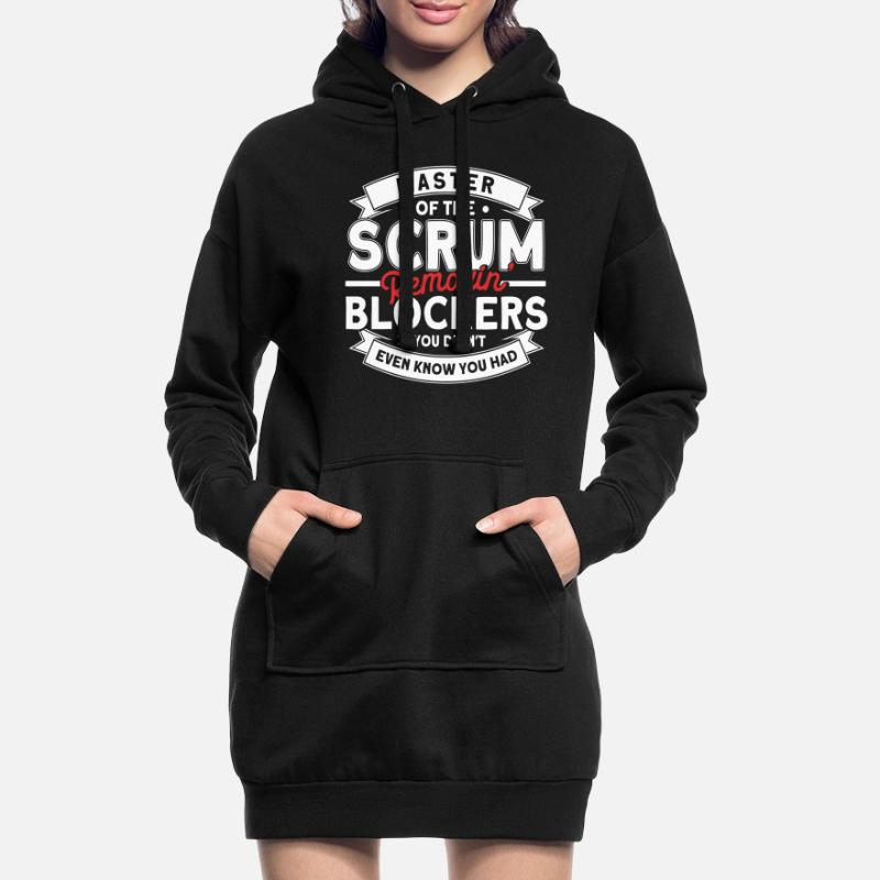 Git Developer Scrum Master Programmer Geschenk Hoodie-Kleid