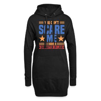 Schwiegermutter Familie - Hoodie-Kleid - Schwarz - Vorne