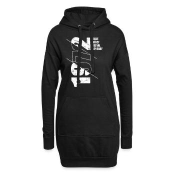 Legendär Original - Jahrgang 1972 - 50. Geburtstag - Hoodie-Kleid - Schwarz - Vorne