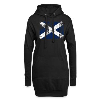 Teneriffa flaggen geschenk - Hoodie-Kleid - Schwarz - Vorne