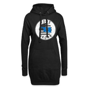 Land Map America US Flag Home Grown Oklahoma - Hoodie-Kleid - Schwarz - Vorne