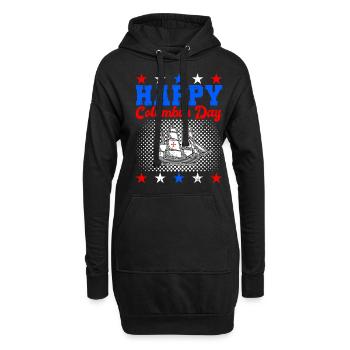 Christopher Columbus - Hoodie-Kleid - Schwarz - Vorne