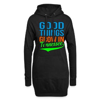 Grow In Tennessee Cadeau - Sweat-shirt à capuche long Femme - noir - Devant