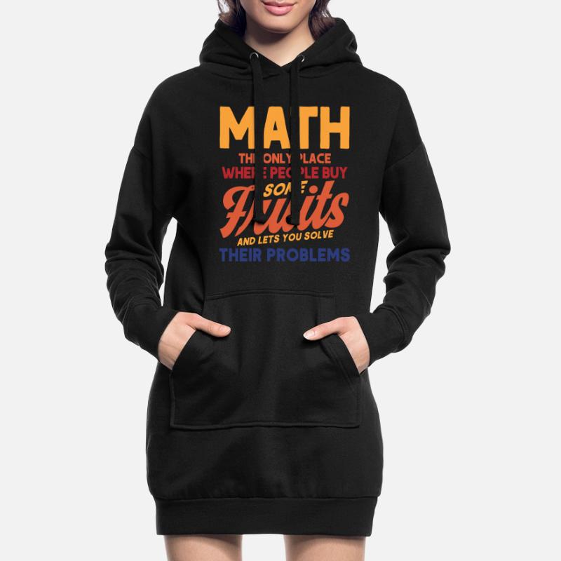 Math Mathematics Science Math Gift Hoodie Dress