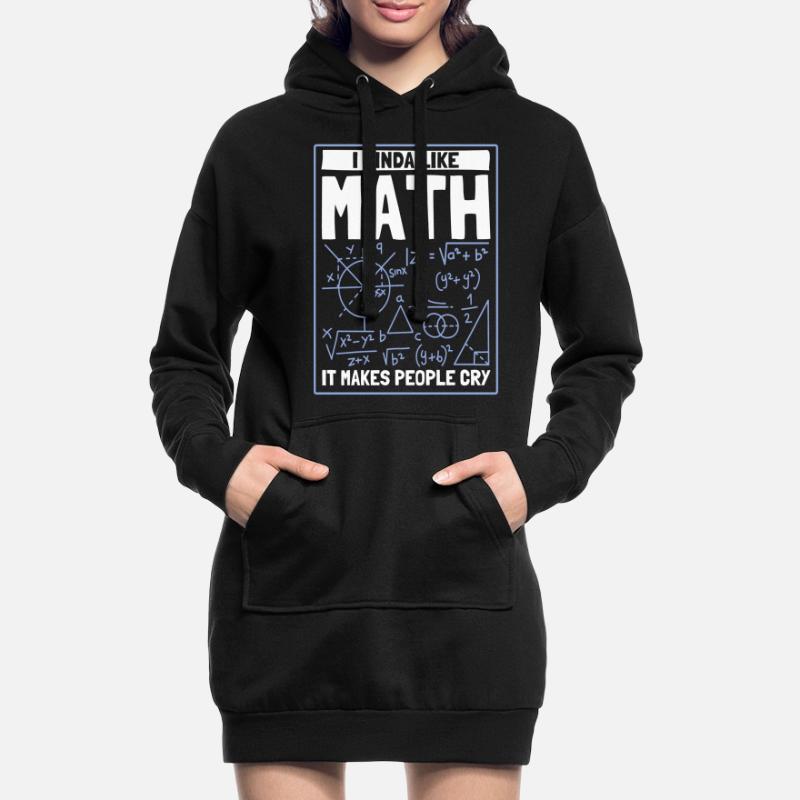 Math Mathematics Science Math Gift Hoodie Dress