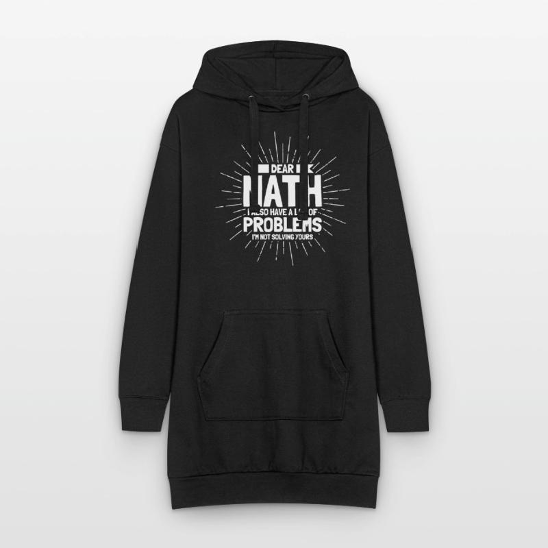 Math Mathematics Science Math Gift Hoodie Dress