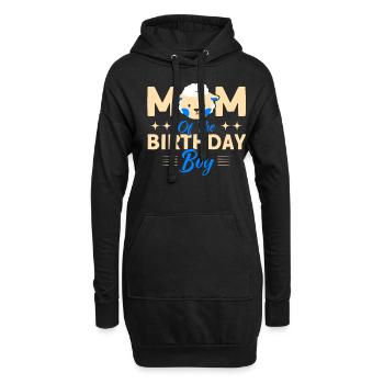 Schafzucht Landwirt Nutztier Schafe Geschenk - Hoodie-Kleid - Schwarz - Vorne