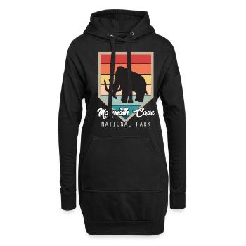 Nationalpark Souvenir Mammoth Cave Kentucky Wander - Hoodie-Kleid - Schwarz - Vorne