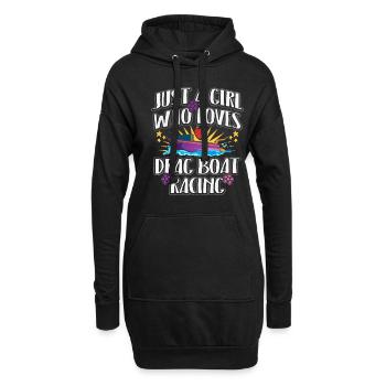 Dragon Boat Race Dragon Boat - Sweat-shirt à capuche long Femme - noir - Devant