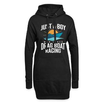 Dragon Boat Race Dragon Boat - Sweat-shirt à capuche long Femme - noir - Devant