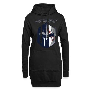 Spartakrieger Spartakrieger Helm Gladiator Antikes - Hoodie-Kleid - Schwarz - Vorne