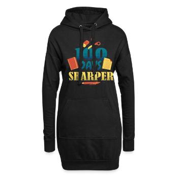 Books Pen 100th Day Sharper 100 Days Of School - Hoodie Dress - black - Front