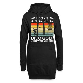 Disc Golf Frisbee Golf pour hommes et femmes - Sweat-shirt à capuche long Femme - noir - Devant
