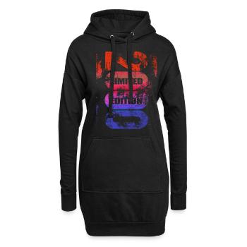 Edition Limitée 2000 - Anniversaire - Année - Sweat-shirt à capuche long Femme - noir - Devant