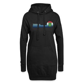 Joueur professionnel de baby-foot - Sweat-shirt à capuche long Femme - noir - Devant