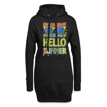 Bye Preschool Happy Last Class Teacher Student - Hoodie Dress - black - Front