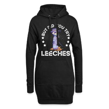 Pestdoktor Mittelalter Doctor Arzt Doktor - Hoodie-Kleid - Schwarz - Vorne