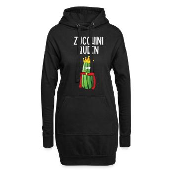 Zucchini - Hoodie-Kleid - Schwarz - Vorne
