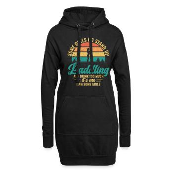 Stand Up Paddle & Alcool - SUP Stand-Up Paddle - Sweat-shirt à capuche long Femme - noir - Devant