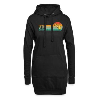 Step Kick and Slide Jazz Dance with Style - Jazz - Hoodie-Kleid - Schwarz - Vorne