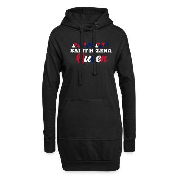 Saint Helena - Hoodie-Kleid - Schwarz - Vorne