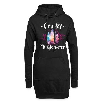 Gemstone Chakra Healer of Spiritual Energy - Hoodie Dress - black - Front