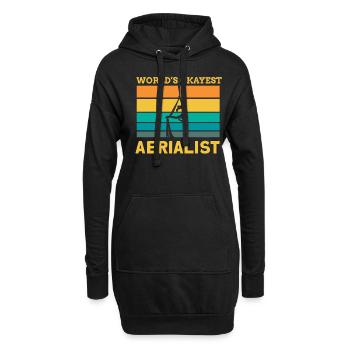 Acrobatic Gymnastic Sport Geschenk - Hoodie-Kleid - Schwarz - Vorne