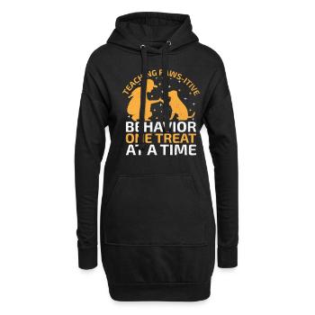 Dresseur de chiens Formation de chiens Chiens Soins pour animaux de compagnie Pr - Sweat-shirt à capuche long Femme - noir - Devant