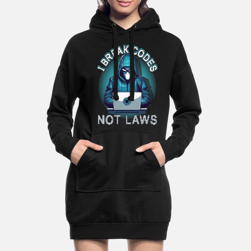 Cybersecurity Art Hacking Lover Computer Nerd Hoodie Dress