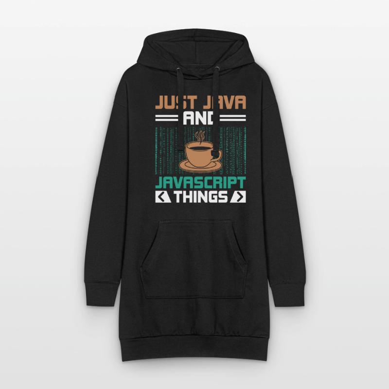 Kaffee-Codierung Programmierer Programmierer Entwickler Nerd Coff Hoodie-Kleid