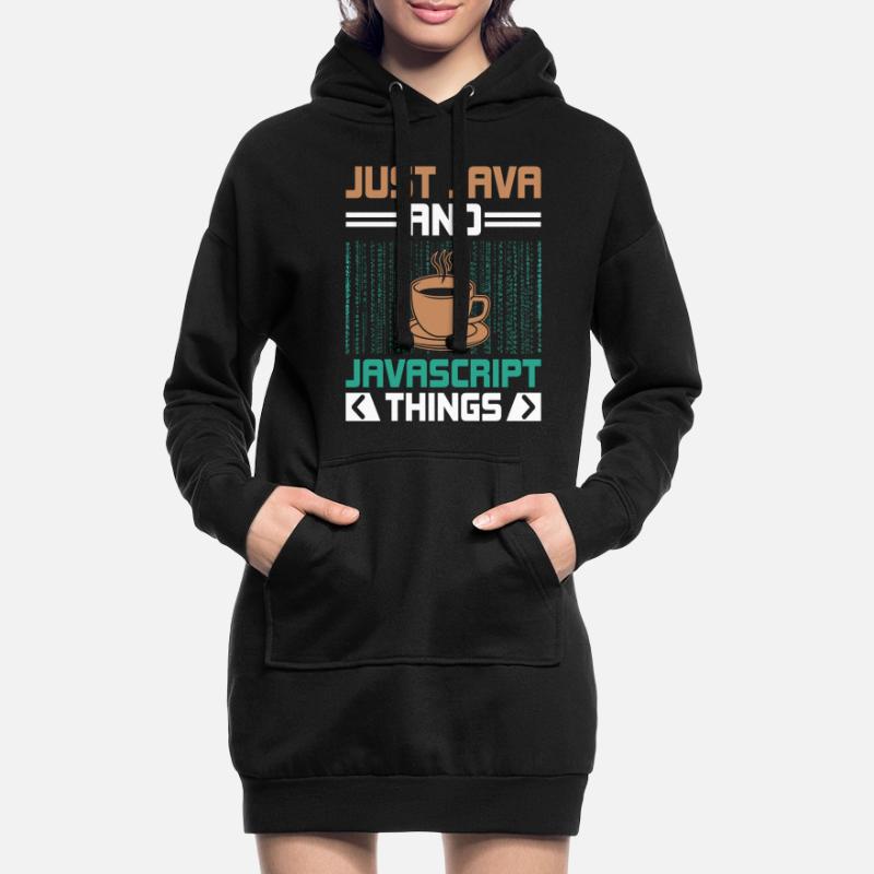 Kaffee-Codierung Programmierer Programmierer Entwickler Nerd Coff Hoodie-Kleid