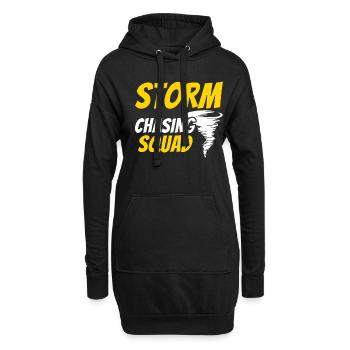 Storm Chaser Dad - Storm Chasing Tornados - Hoodie-Kleid - Schwarz - Vorne