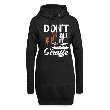 Funny zookeeper okapi lover - Hoodie Dress - black - Front