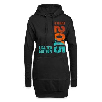 Édition limitée Février 2015 Légendaire depuis - Sweat-shirt à capuche long Femme - noir - Devant