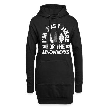 Arrowhead Hunter Archery Arrowhead - Hoodie Dress - black - Front