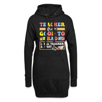 Simulator Cockpit Esports Sim Racing - Hoodie-Kleid - Schwarz - Vorne